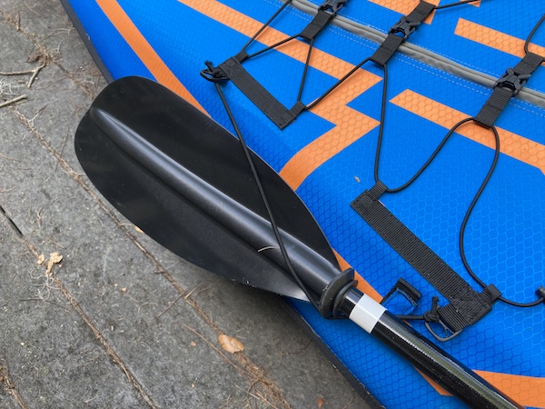 Improvised Paddle Rest Improvised Paddle Rest