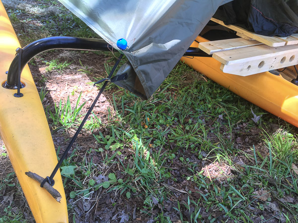 Rainfly Corner Detail