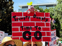 No Kings 004 California 2025 Protest Signs 