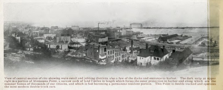 Central Duluth Showing Bridge