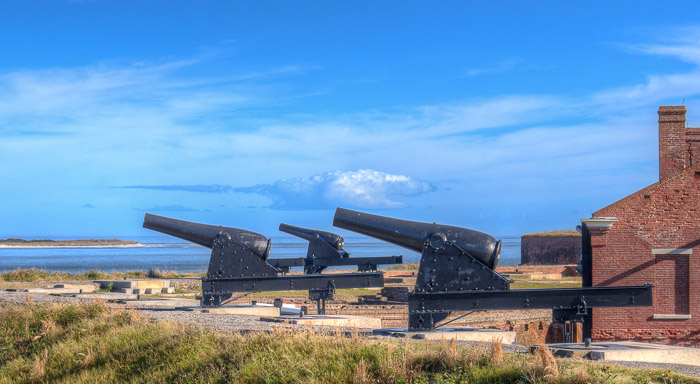 Fort Clinch Canon (St. Mary's River Entrance)