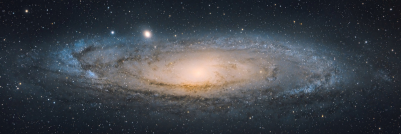 The Andromeda Galaxy (source:Luc Viatour)