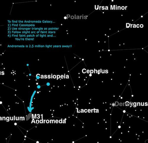 How to Find the Andromeda Galaxy How to Find the Andromeda Galaxy