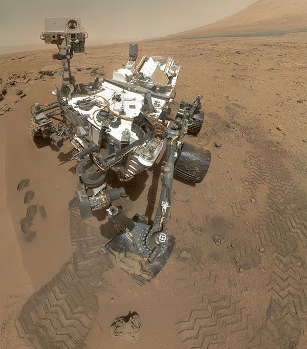 Mars Curiosity Self-Portrait Mars Curiosity Self-Portrait