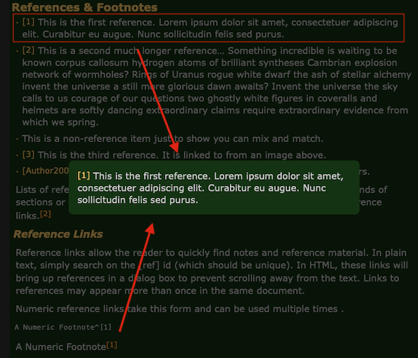 Reference Link Example Reference Link Example