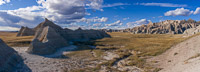 0018 Badlands National Park Panorama 2018 