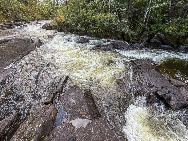Water Flowing Between Lakes Water Flowing Between Lakes
