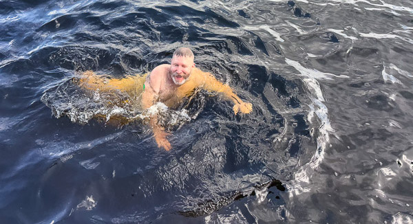 Swimming in the North River Swimming in the North River