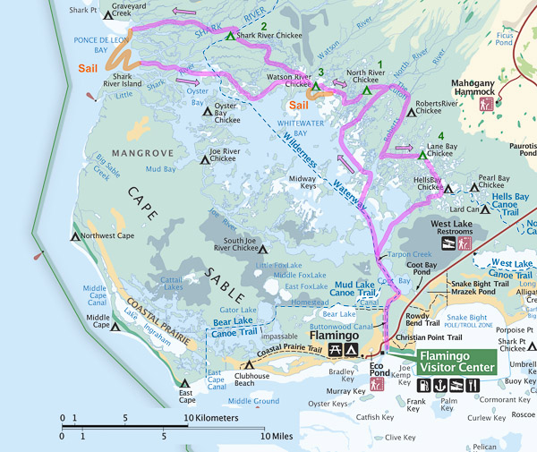 Final Route (map from nps.gov) Final Route (map from nps.gov)