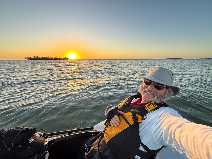 Sunset Behind Turtle Key