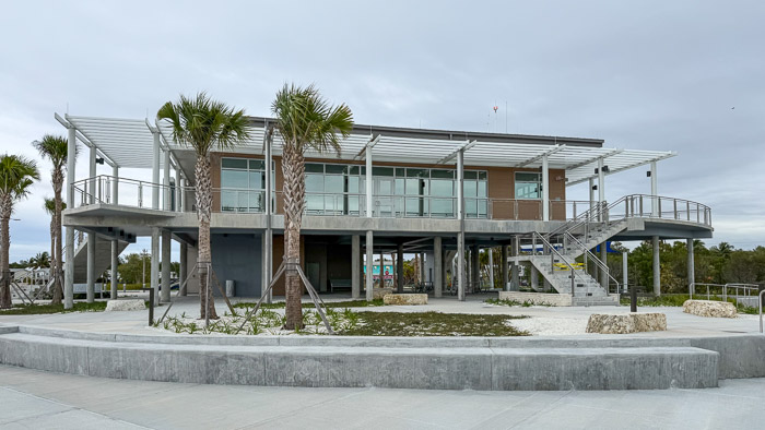 Side of New Visitors Center