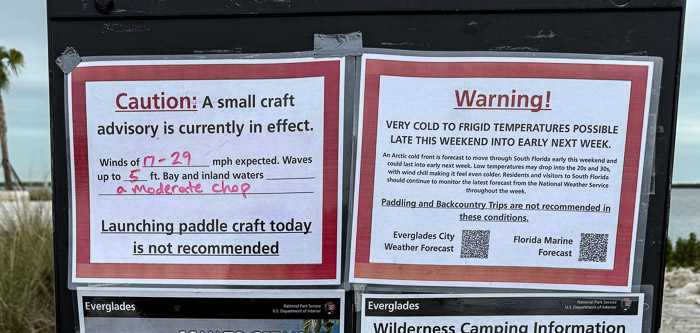 Warnings (Good Thing My Trip is Over!)