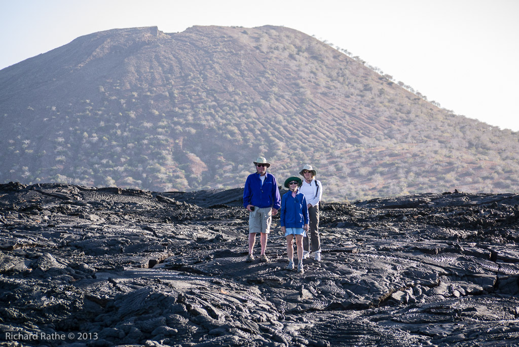 Climbing the Santiago Lava Beds