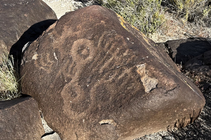 Abstract Petroglyphs (~3000 years old)