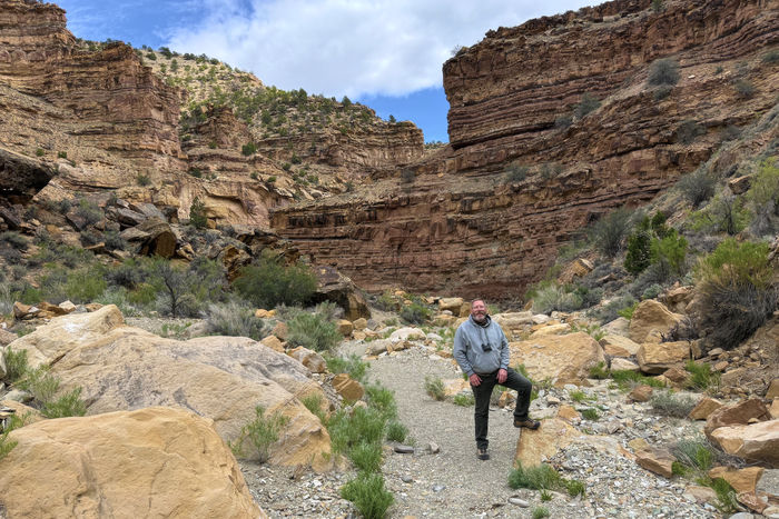 Bruce in Cottonwood Canyon